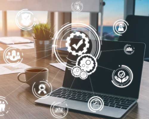 Les éléments nécessaires à la gestion qualité sont interconnectés via une solution digitale.